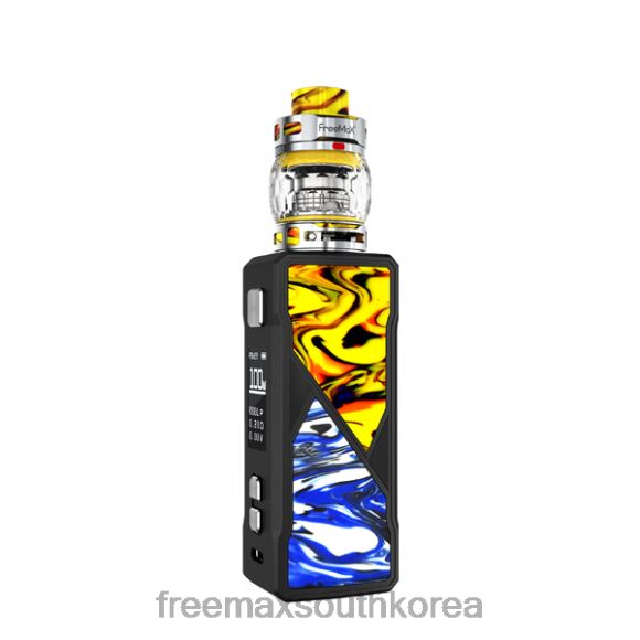 노란색