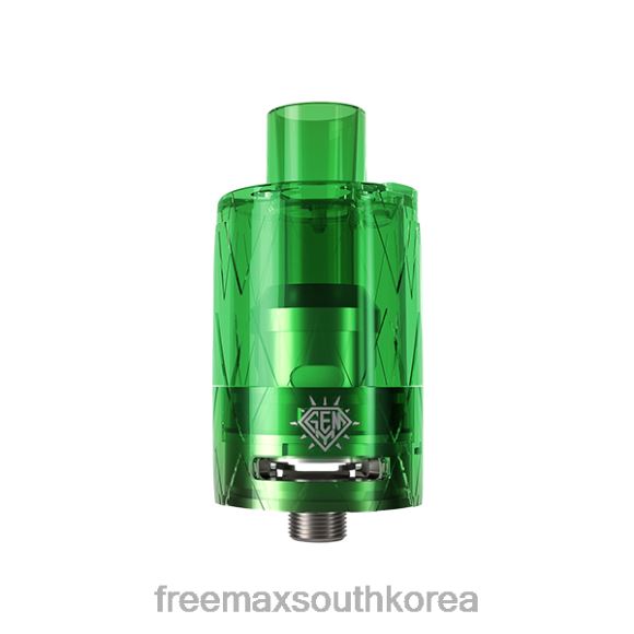 FreeMAX Seoul - FreeMAX GEMM 일회용 탱크 TXF6B256 녹색