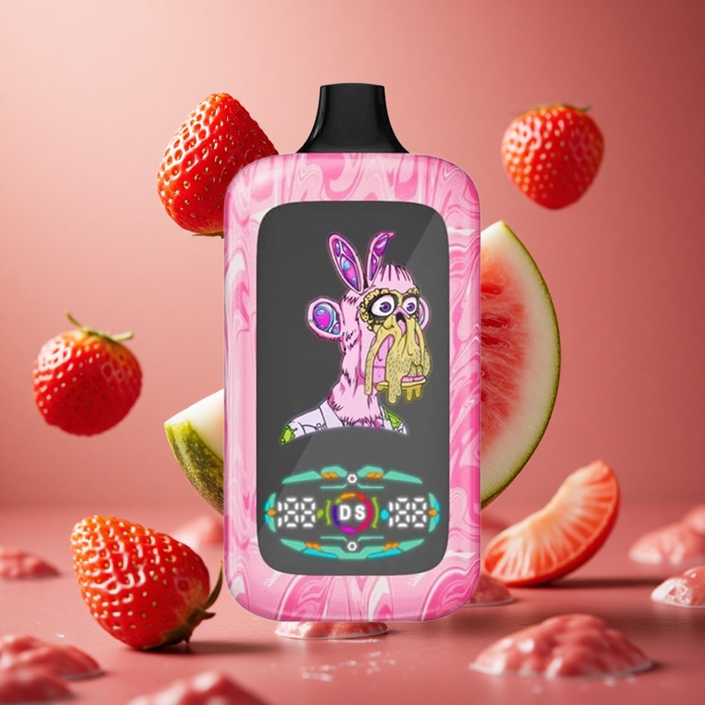 Fumot Digital Monkey 40000회 흡입 스트로베리 워터멜론