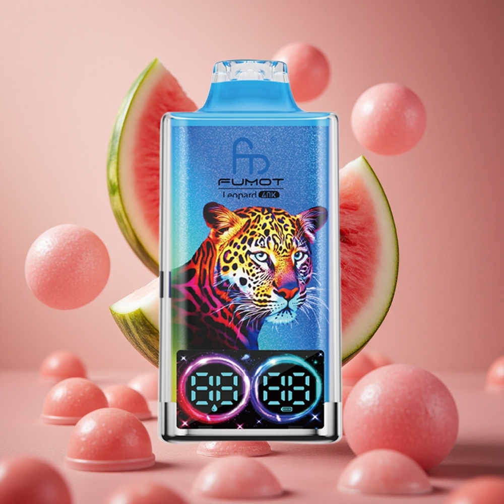 Fumot Leopard 4만퍼프 스트로베리바블검 5% 니코틴