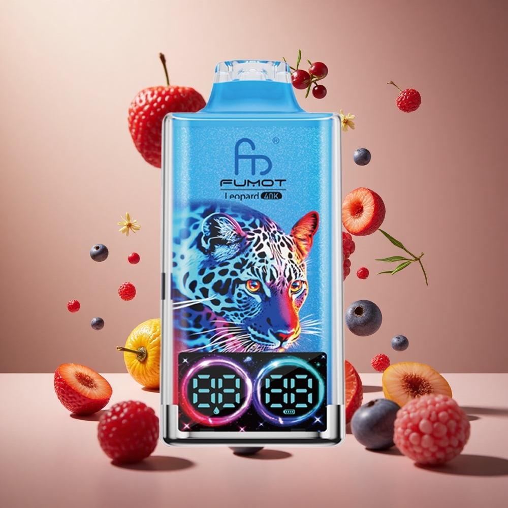 Fumot Leopard 4만 퍼프 믹스베리