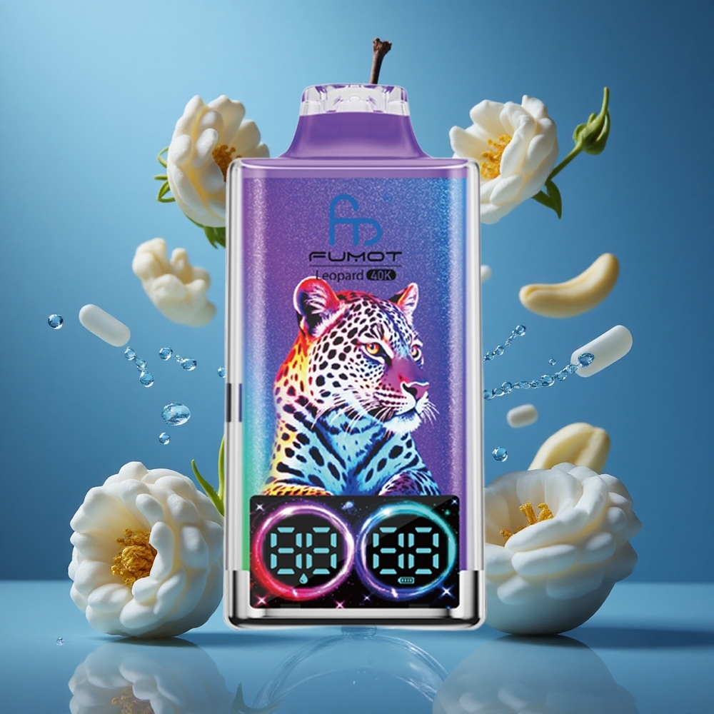 Fumot Leopard 4만 퍼프 듀얼 메시 미스터 블루