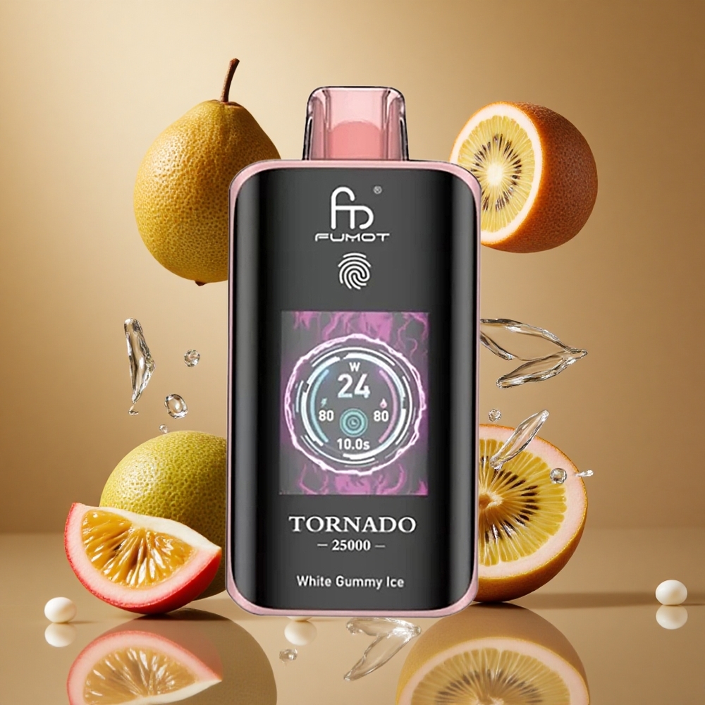 Fumot Tornado 25000 퍼프 키위 패션후르츠 구아바