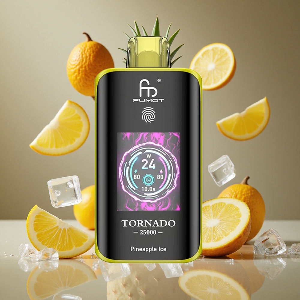 Fumot Tornado 25000 퍼프 파인애플 아이스