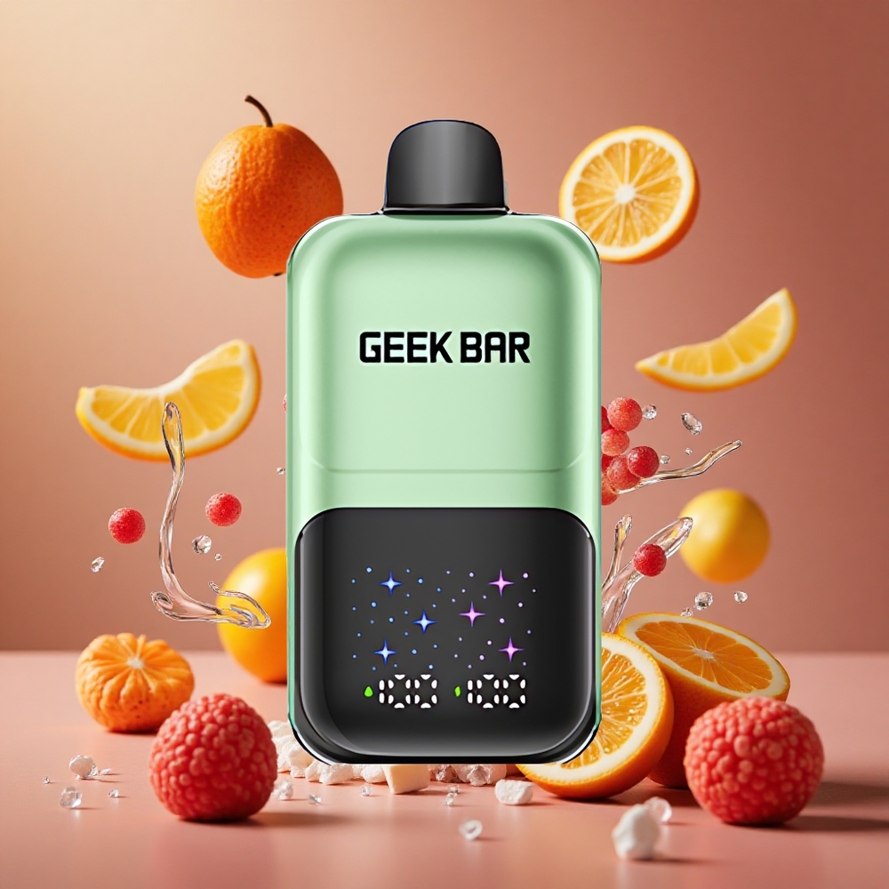 GEEK BAR 2GO 50000 퍼프 소어 캔디 & 소어 프루츠