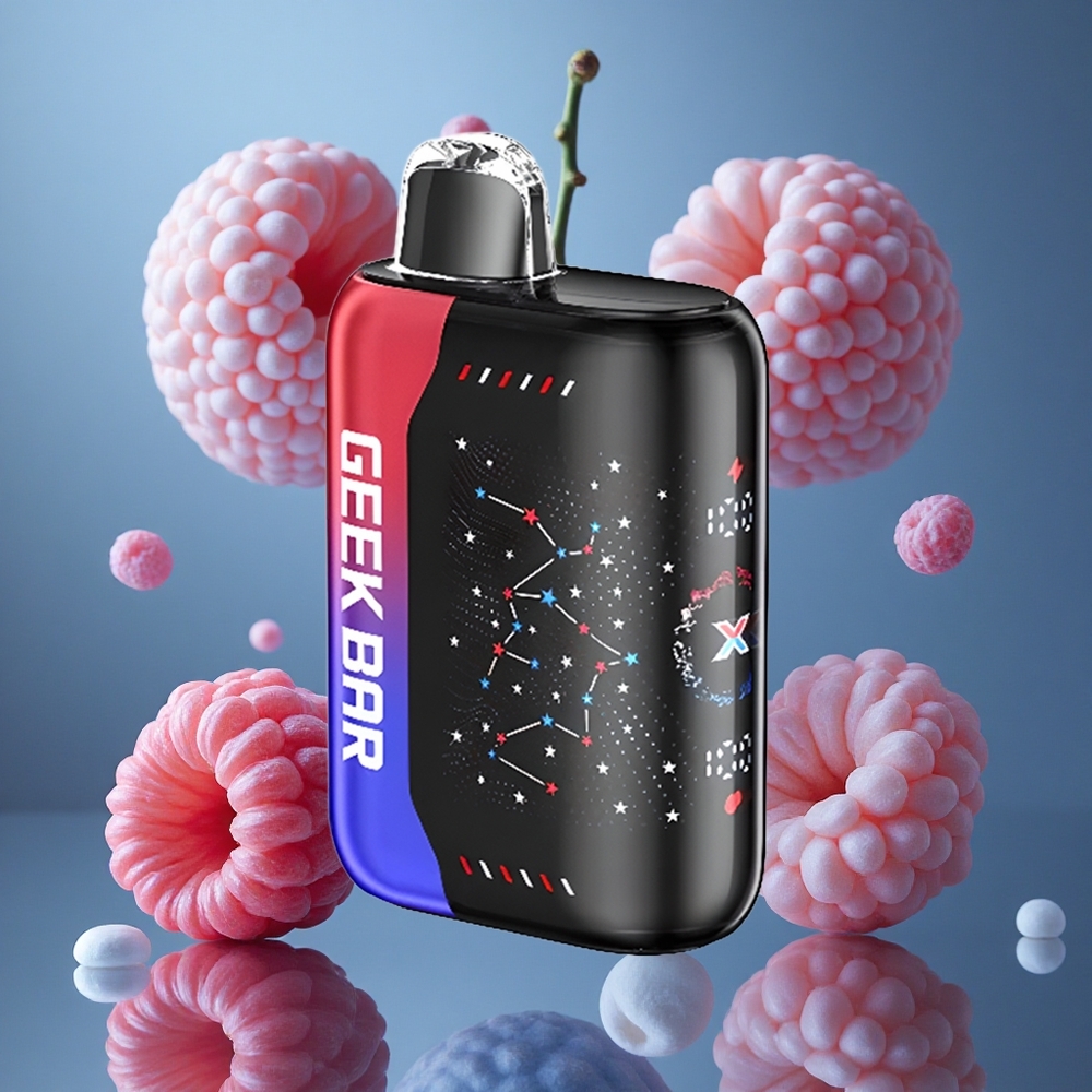GEEK BAR Pulse X 25000 퍼프 디스포저블 베이프 패트리엇 에디션 18mL 듀얼 메시 코일