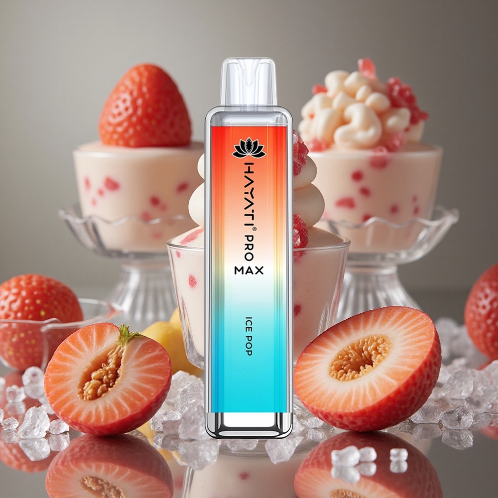 Hayati Pro Max 4000 퍼프 디스포저블 베이프 아이스 팝