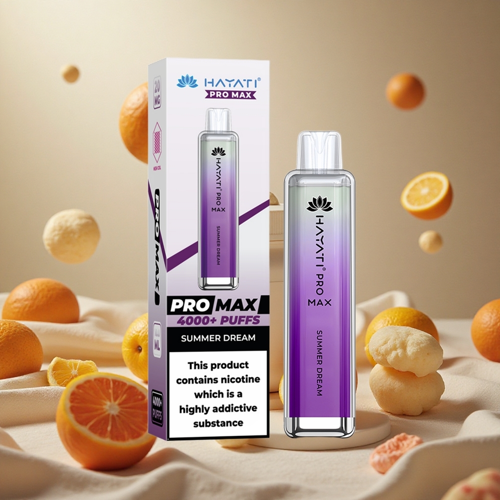 Hayati Pro Max 4000퍼프 디스포저블 베이프 썸머 드림