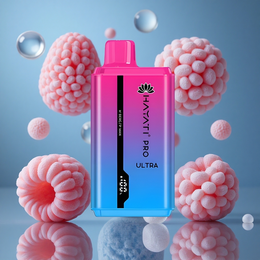 Hayati Pro Ultra 15000 퍼프 블루 라즈 베어