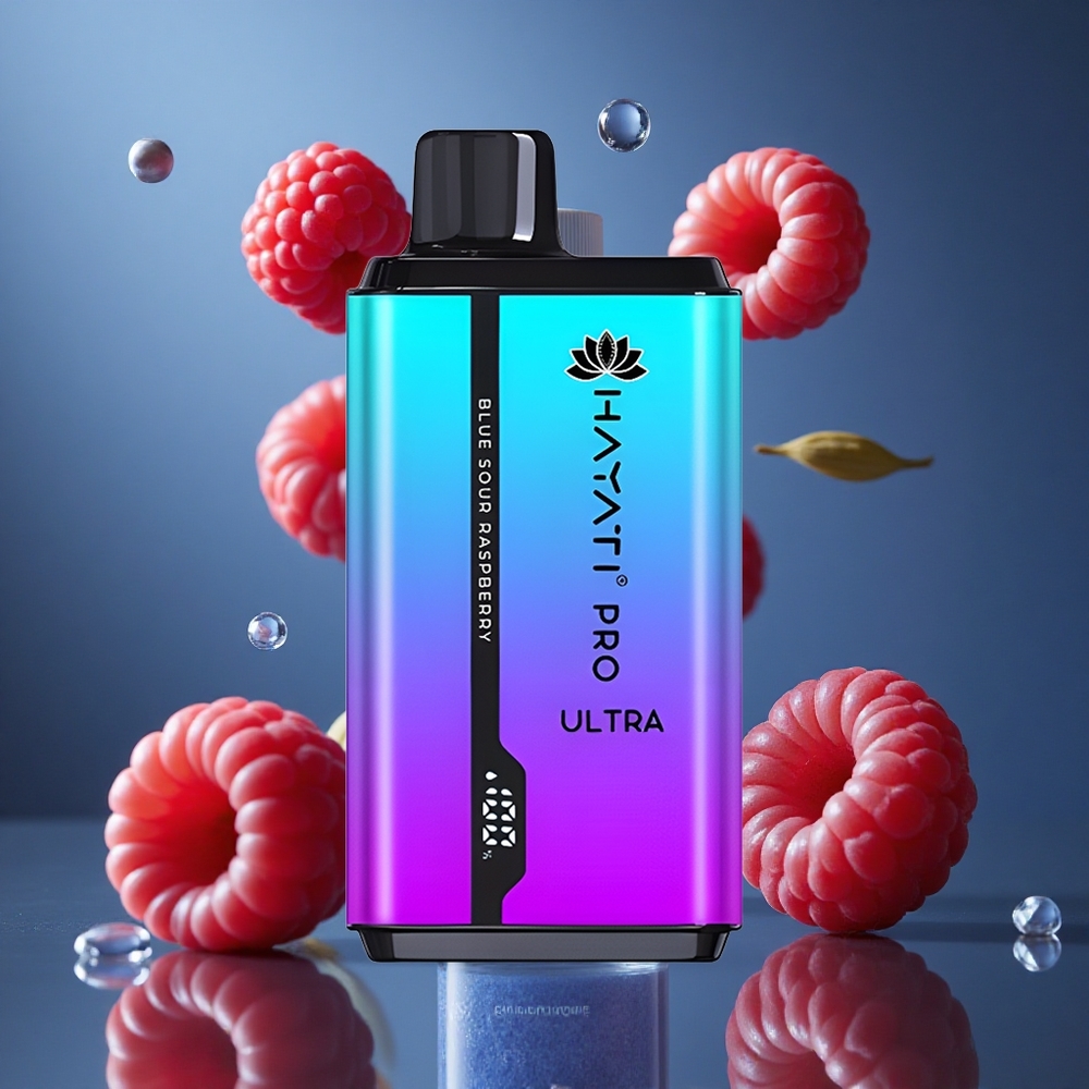 Hayati Pro Ultra 15000퍼프 블루 사워 라즈베리