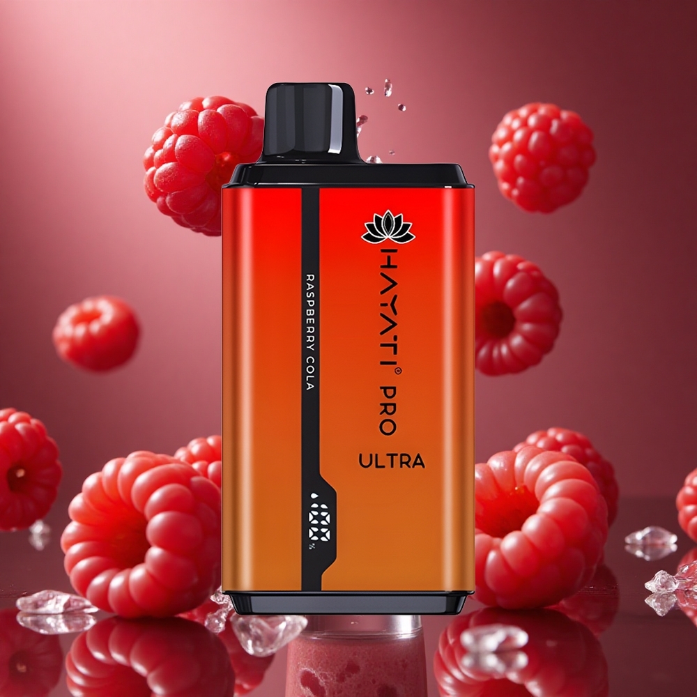 Hayati Pro Ultra 15000퍼프스 라즈베리 콜라