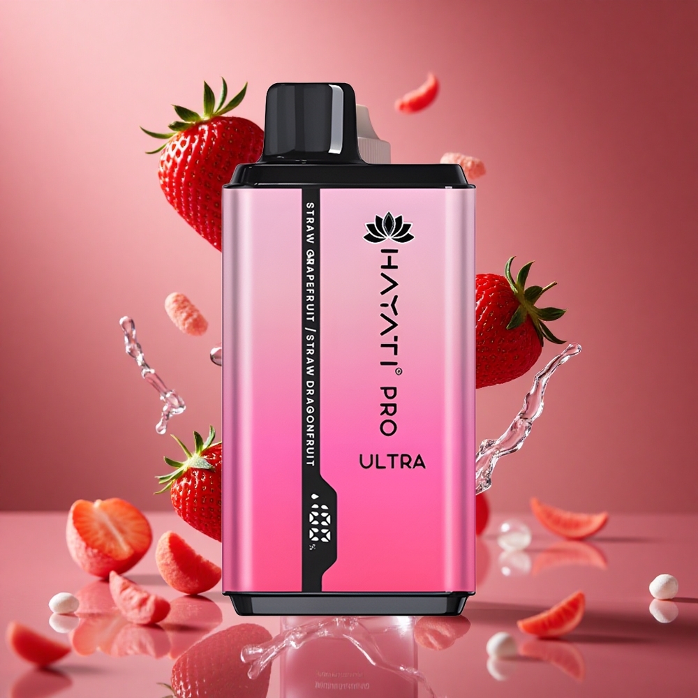Hayati Pro Ultra 15000 퍼프 스트로베리 그레이프프루트