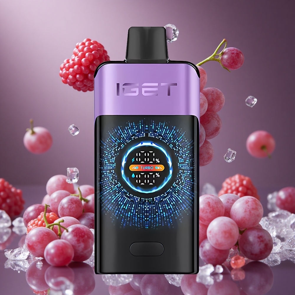 IGET ONE 12000 퍼프 디스포저블 베이프 그레이프 아이스
